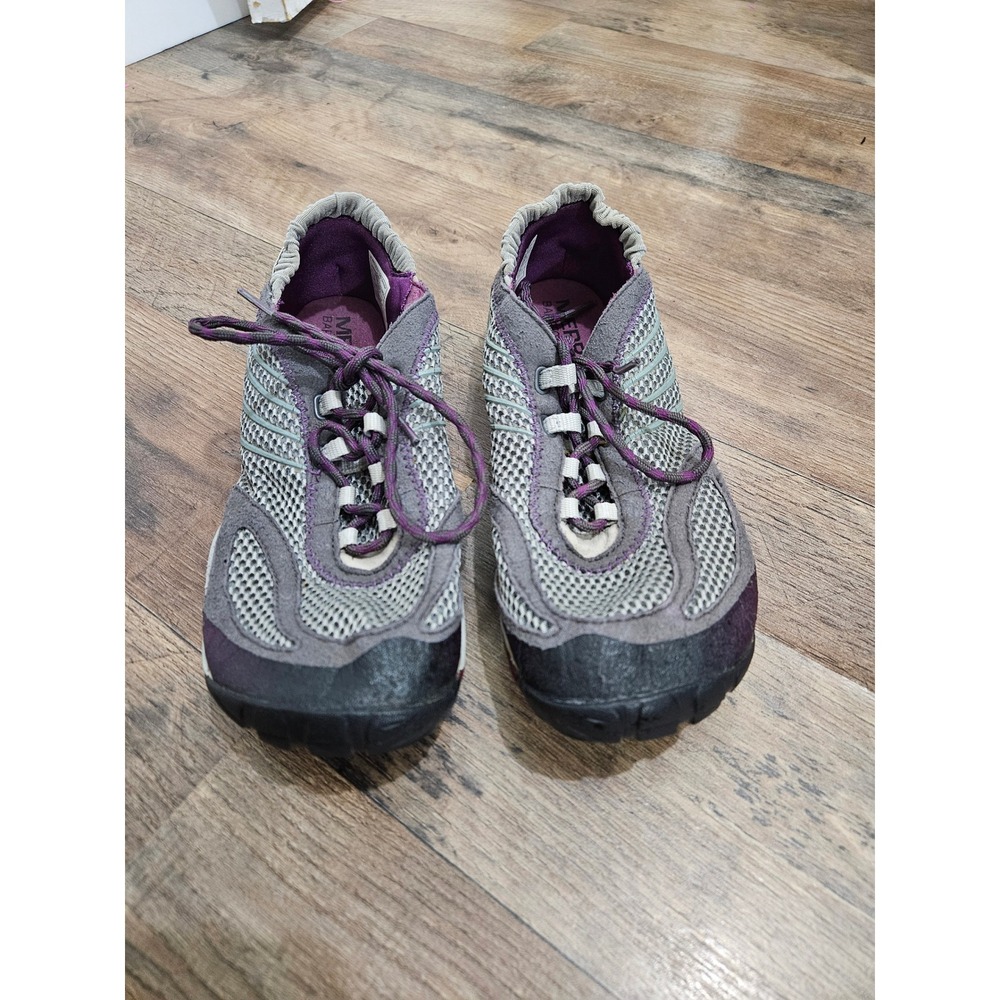 Merrell Barefoot Pace Glove Womens 8 Running Shoes Dark Shadow Purple J84652